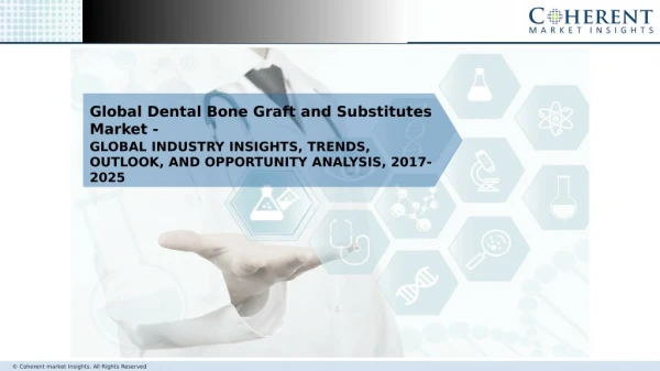 Dental Bone Graft and Substitutes Market Globally Expected to Drive Growth through 2025