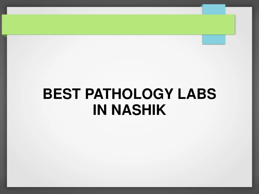 best pathology labs in nashik