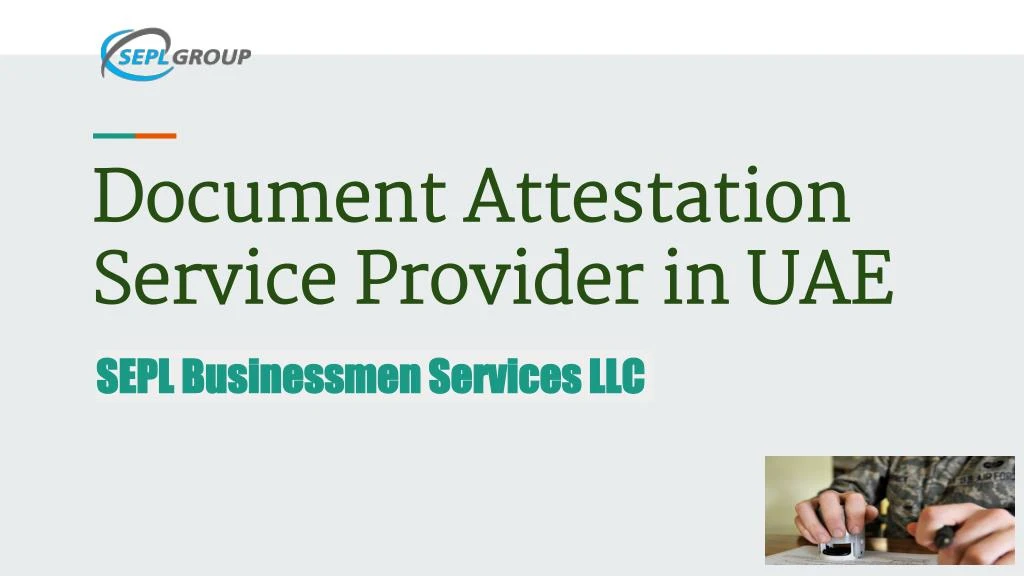 document attestation service provider in uae