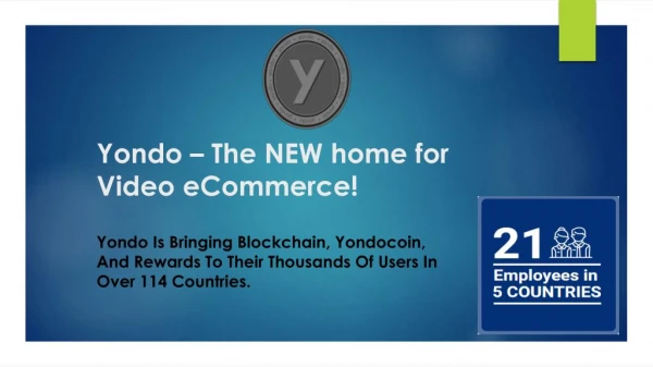 YondoCoin – The NEW home for Video eCommerce
