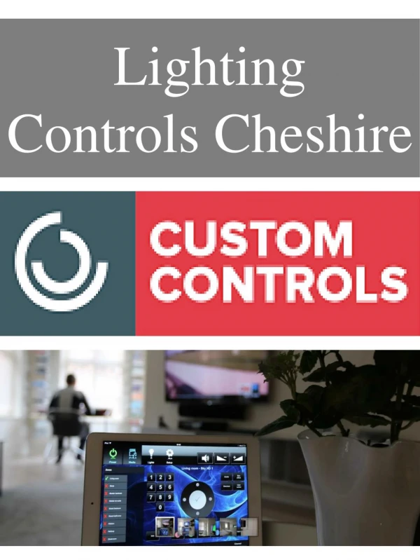 Lighting Controls Cheshire