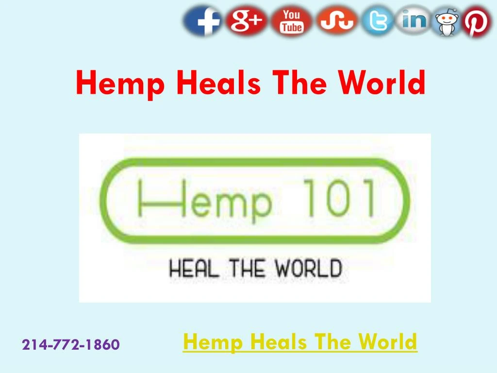 hemp heals the world