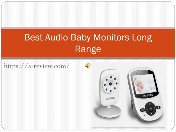 10 Best Audio Baby Monitors Long Range 2018