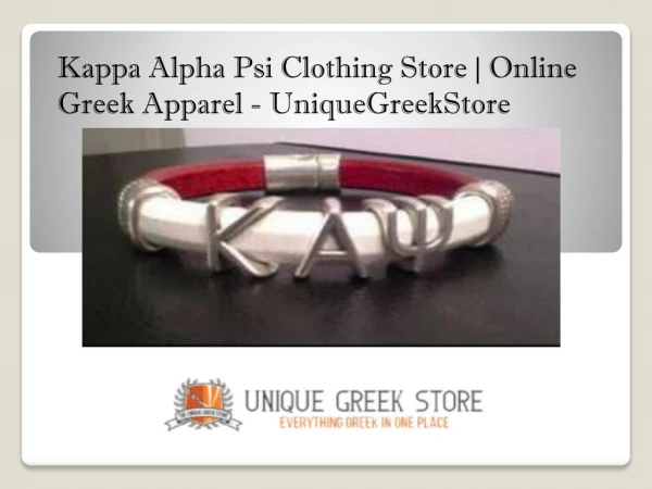 Kappa Alpha Psi Clothing Store | Online Greek Apparel - UniqueGreekStore