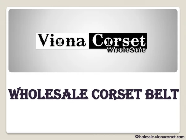 Wholesale Corset Belts