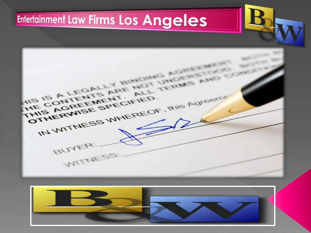 entertainment law firms los angeles