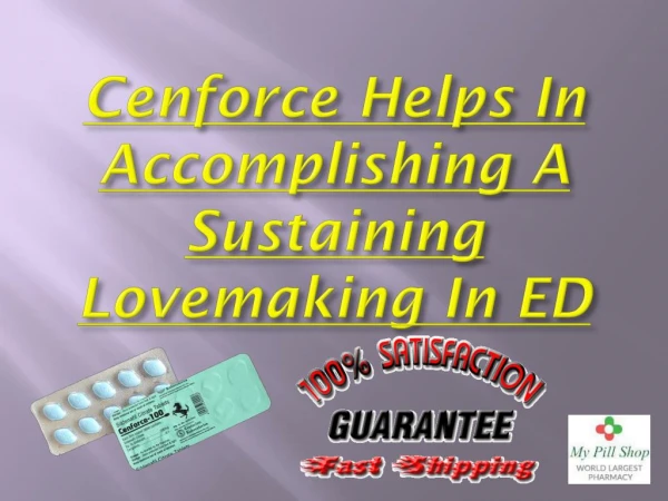 Attain Firmer Erection During Love Ply With Cenforce