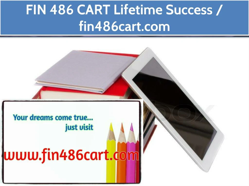 fin 486 cart lifetime success fin486cart com