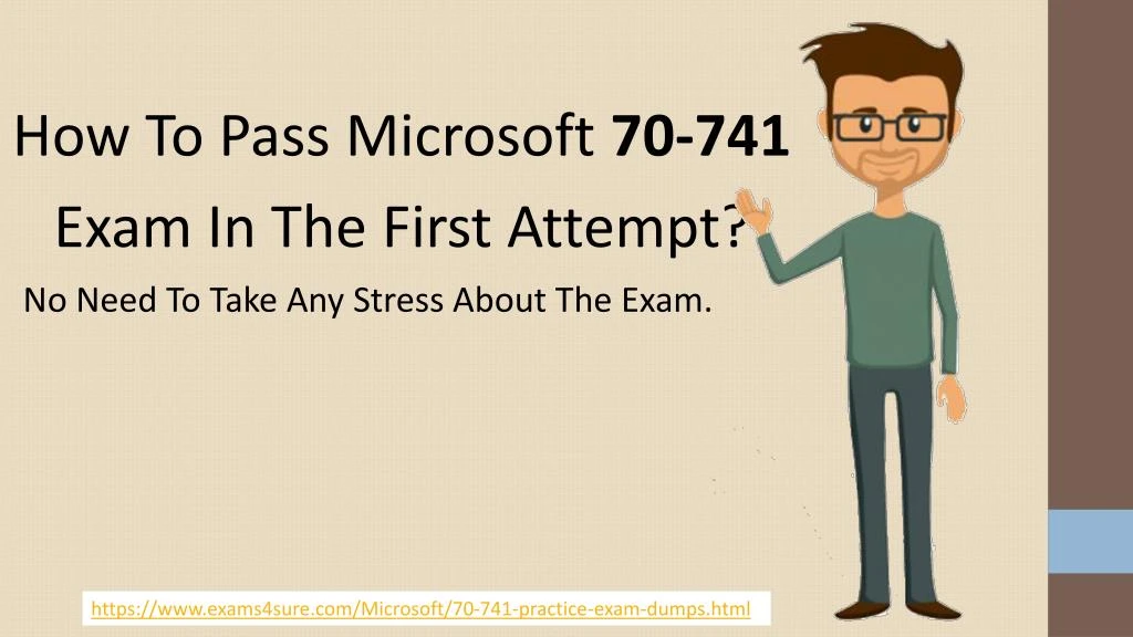 how to pass microsoft 70 741 exam in the first