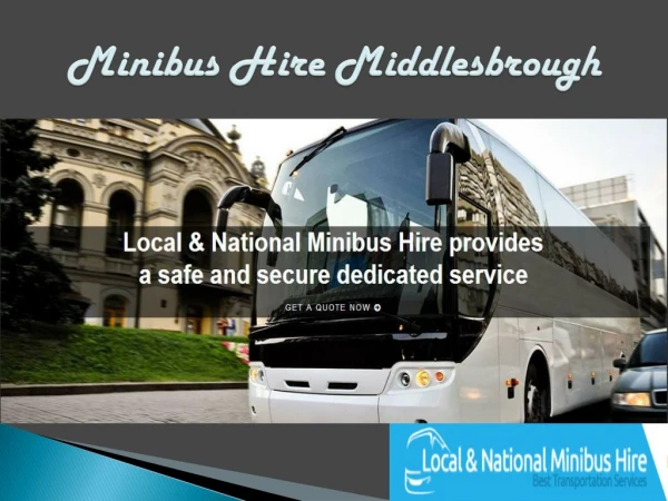Affordable Minibus Hire Service Middlesbrough