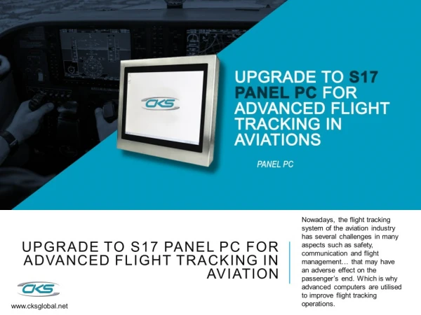 Upgrade to S17 Panel PC for Advanced Flight Tracking in Aviation