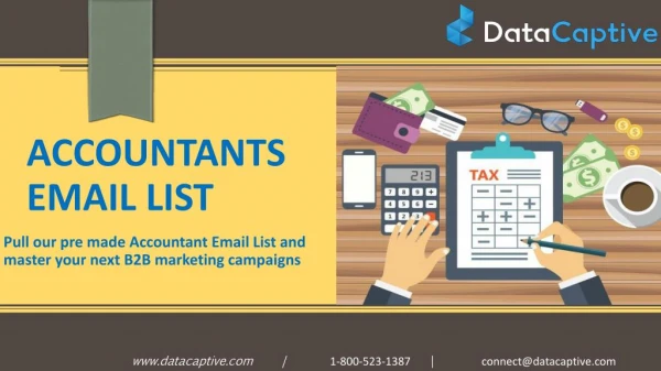 Accountants Email List - Accountants Email Database - Mailing Addresses