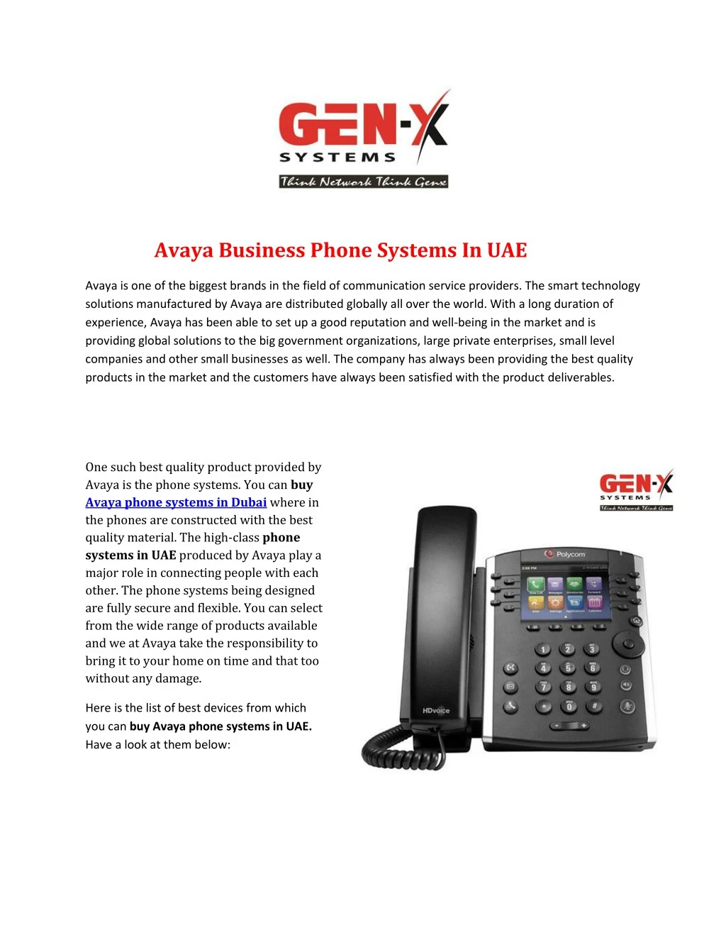 avaya business phone systems in uae