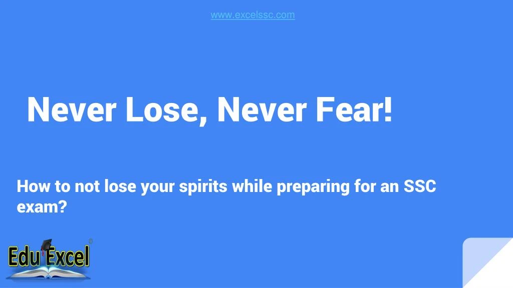 never lose never fear