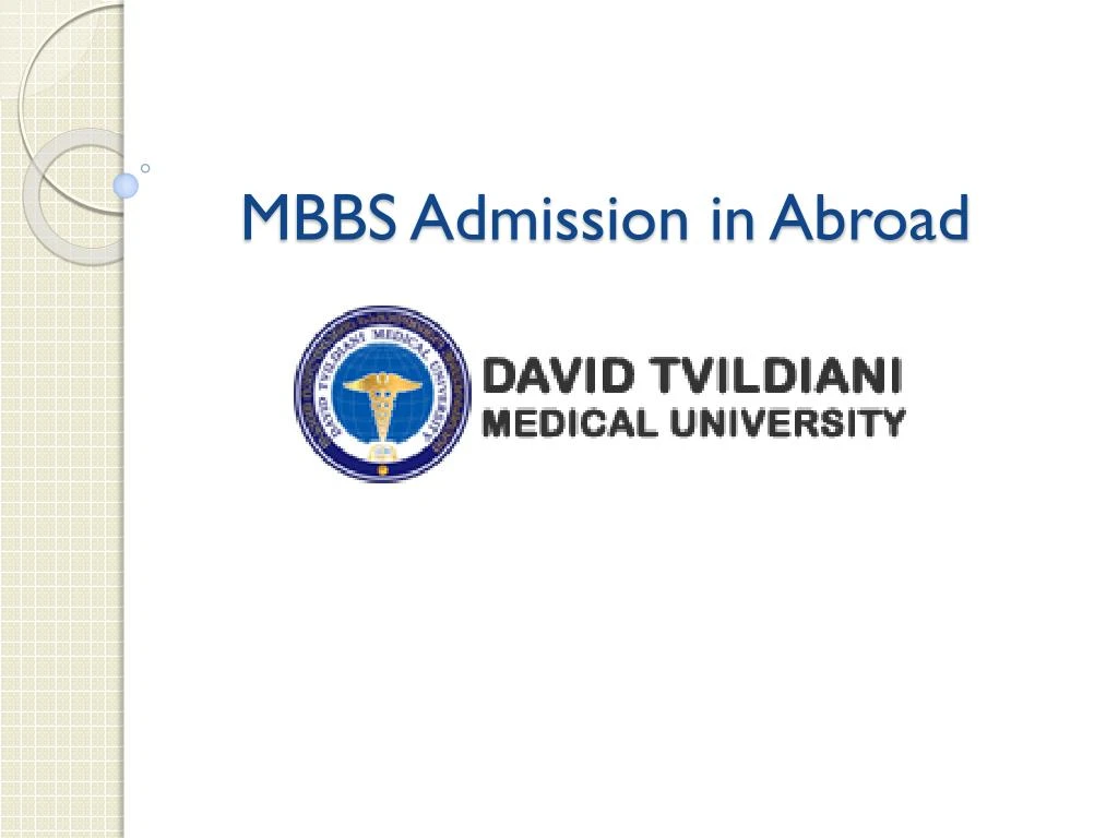 mbbs admission in abroad