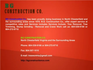 Stump grinding Richmond VA - slide 1