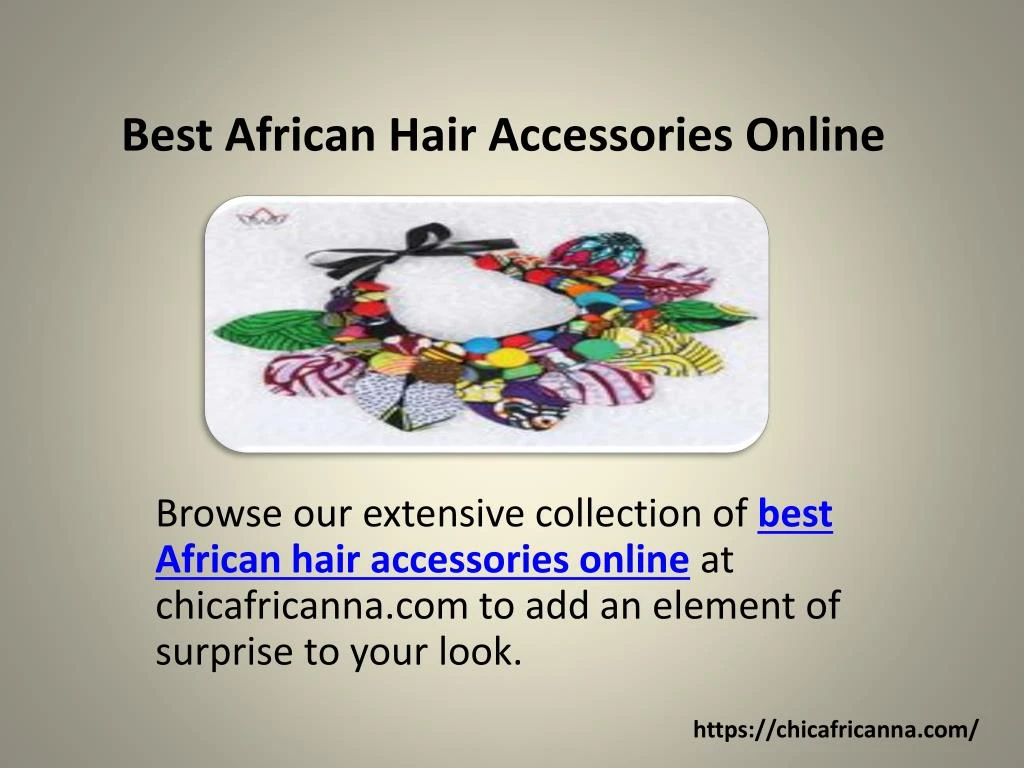 best african hair accessories online