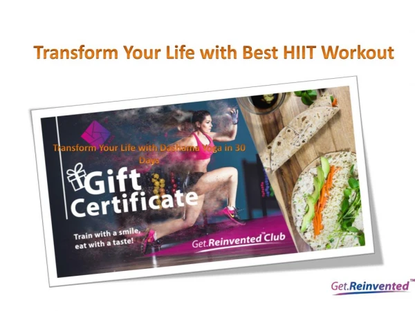 Transform Your Life with HIIT Workout at Home