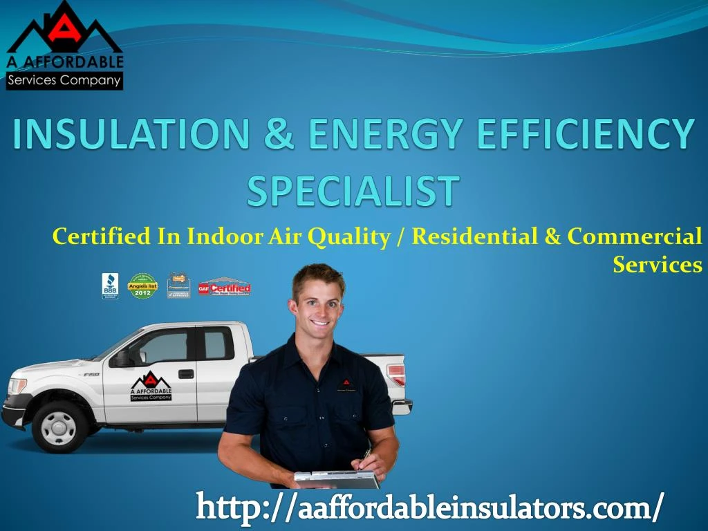 insulation energy efficiency specialist