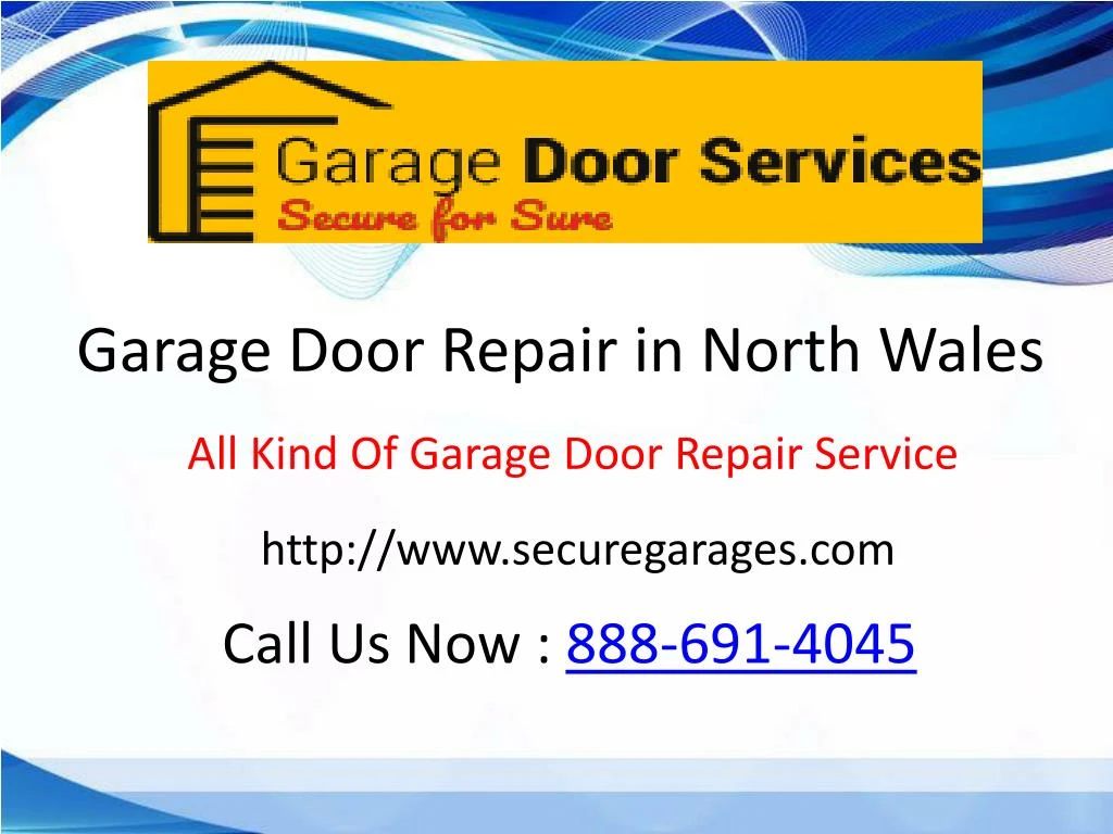 garage door repair in north wales