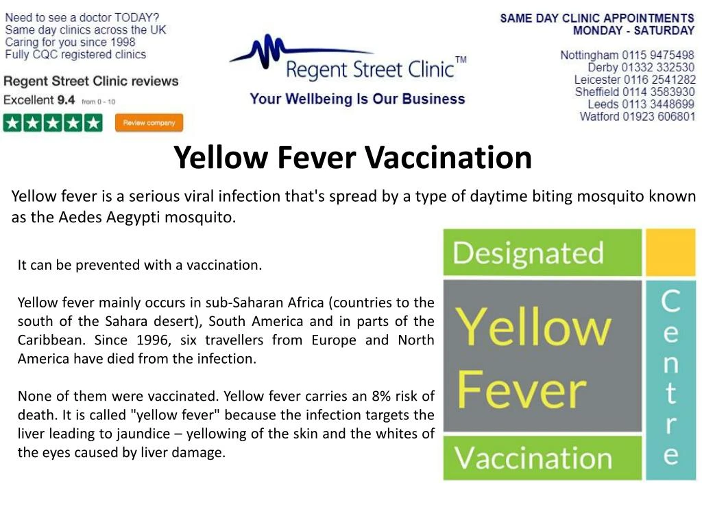 yellow fever vaccination