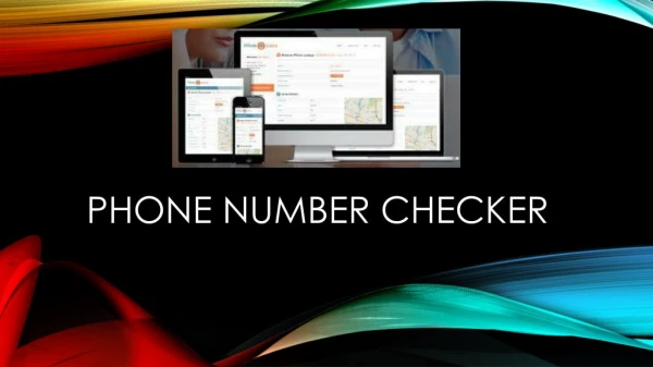 Phone Number Tracker