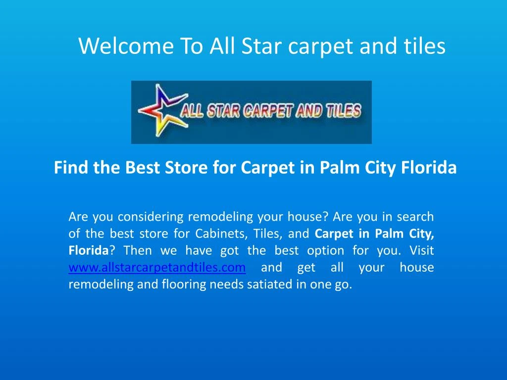 welcome to all star carpet and tiles