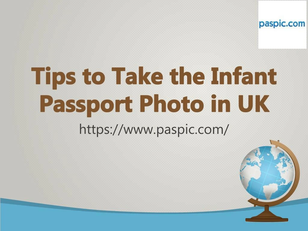 tips to take the infant passport photo in uk
