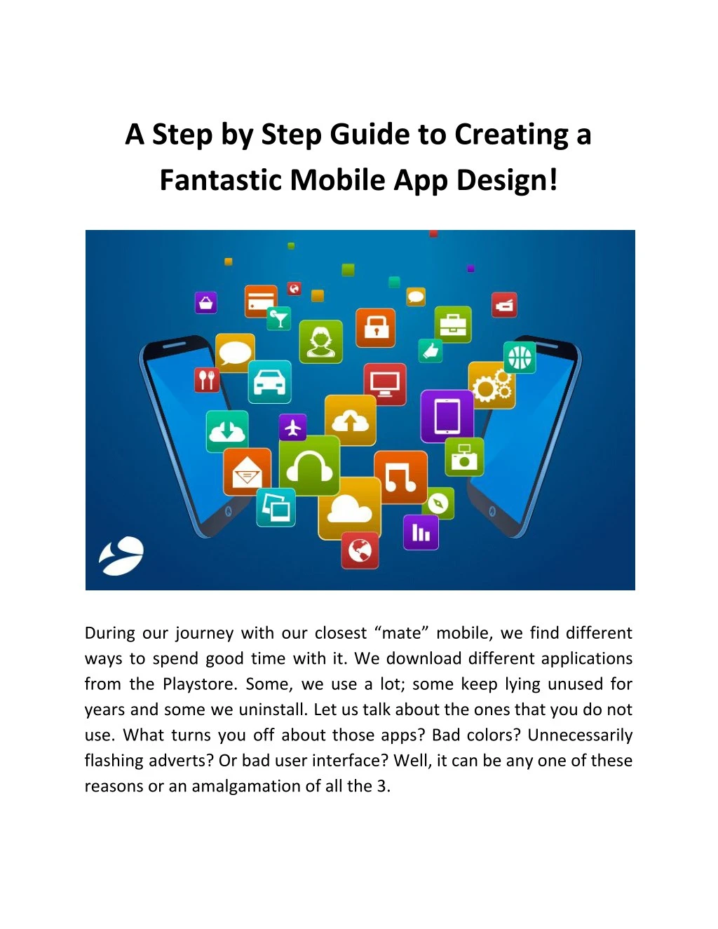 a step by step guide to creating a fantastic