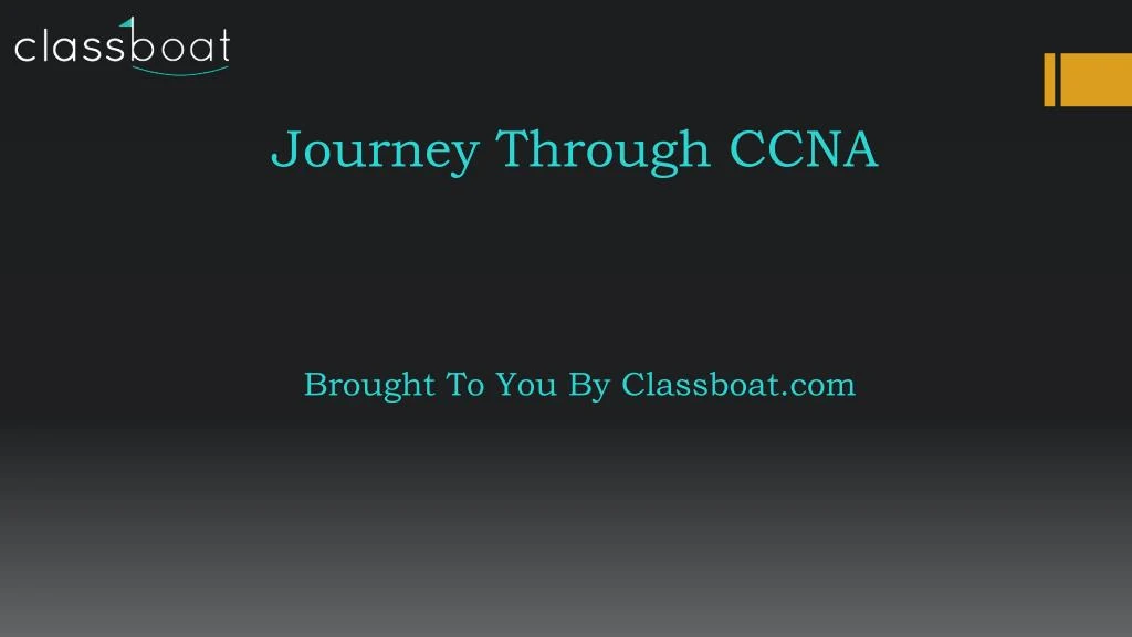 journey through ccna