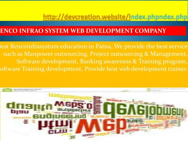 Best web development education in Patna |Software development|Manpower