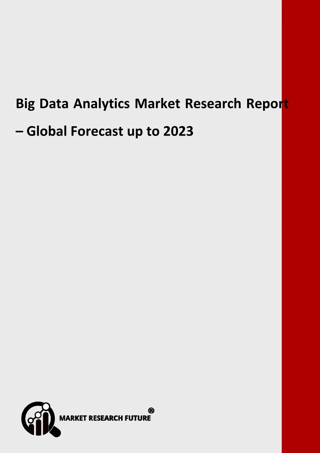 big data analytics market research report global