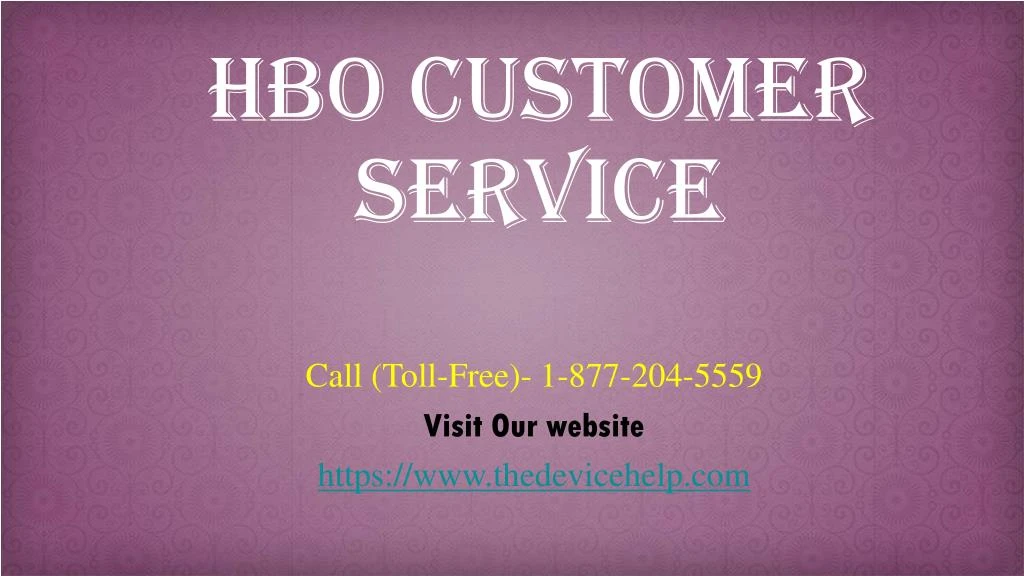 hbo customer service