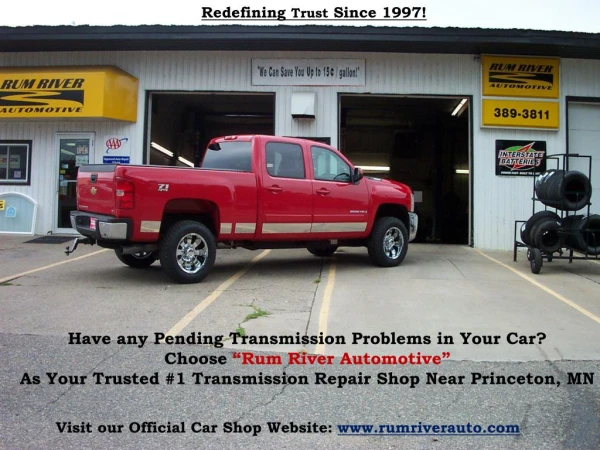 Noticing Any Symptoms of a Bad Transmission? We're Here to Help!