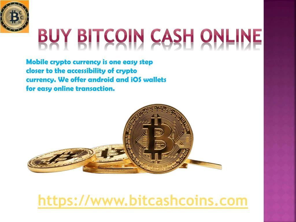 buy bitcoin cash online