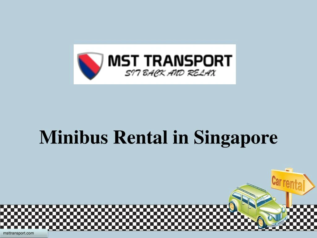 minibus rental in singapore