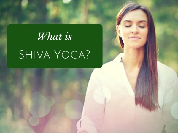 What is Shiva Yoga?