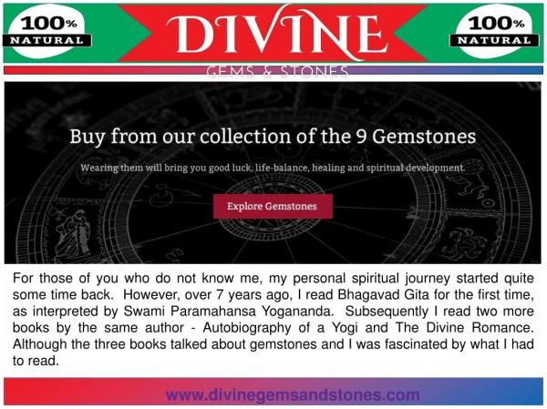 Birthday Gift Stones | divinegemsandstones.com