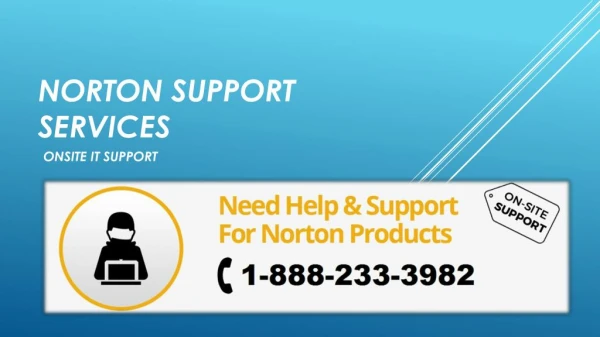 Norton Support Number | Tech Support | Call: 1-888-233-3982