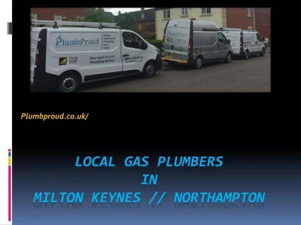 Local Gas Plumber In Northampton