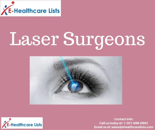 Laser Surgeons Mailing List| Laser Surgeons Email List in USA