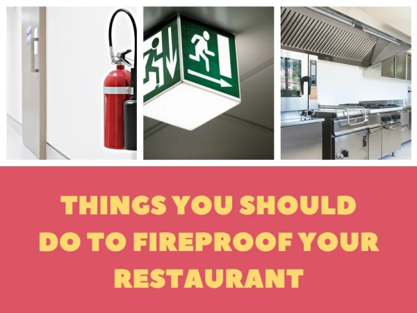 Why We Install Fire Suppression Systems For Restaurants