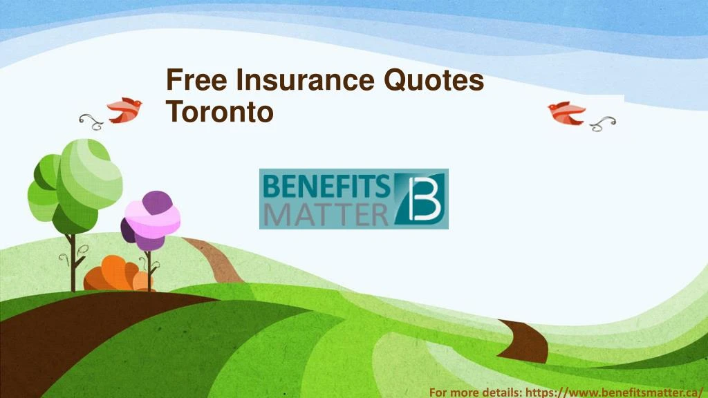 free insurance quotes toronto