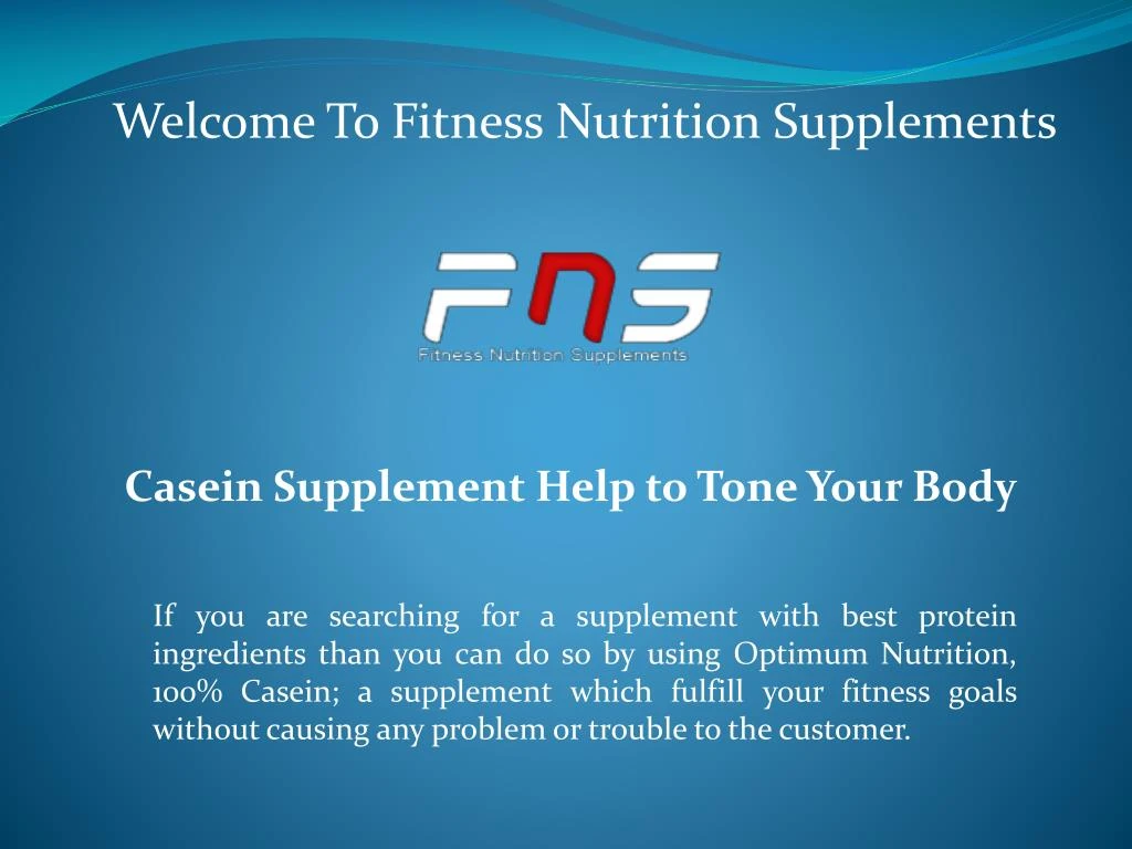 welcome to fitness nutrition supplements