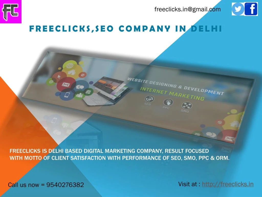 freeclicks seo company in delhi