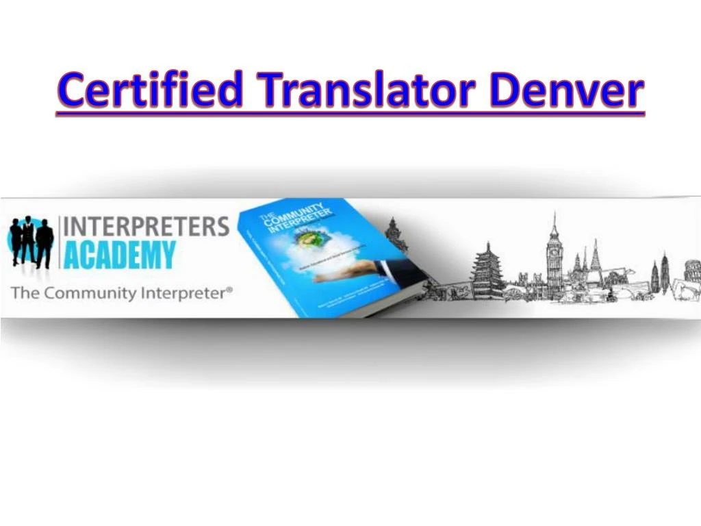 certified translator denver
