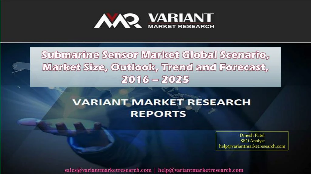 submarine sensor market global scenario market