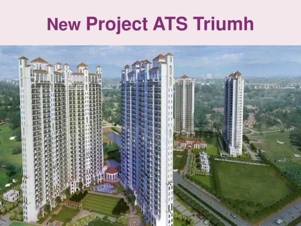 ATS Triumph Projects In Gurgaon 123