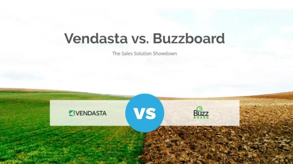 Vendasta vs. Buzzboard Comparison