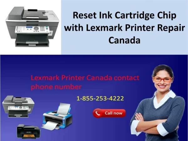 Reset Ink Cartridge Chip with Lexmark Printer Repair Canada